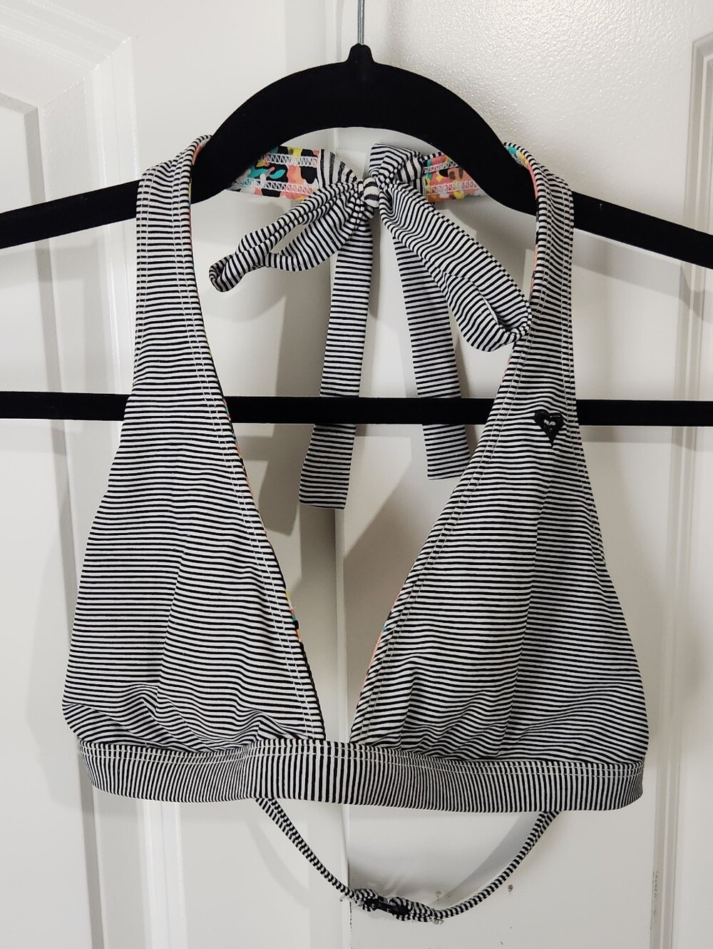 💣 5/$25 Roxy Dual Sided Halter Bikini Top - XS